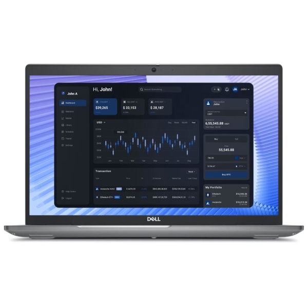 Notebook DELL Precision 3590 CPU  Core Ultra u5-135H 1700 MHz CPU features vPro 15.6" 1920x1080 RAM 16GB DDR5 5600 MHz SSD 512GB Intel Integrated Graphics Integrated ENG NumberPad Smart Card Reader Windows 11 Pro 1.62 kg N006P3590EMEA_VP - Image 2