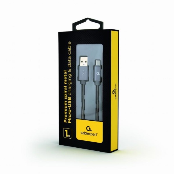 CABLE USB2 TO MICRO-USB 1M/CC-USB2S-AMMBM-1M-BG GEMBIRD - Image 2