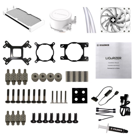 CPU COOLER MULTI SOCKET/LQ240.W.ARGB XC974 XILENCE - Image 11