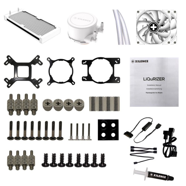 CPU COOLER MULTI SOCKET/LQ240.W.ARGB XC974 XILENCE - Image 11