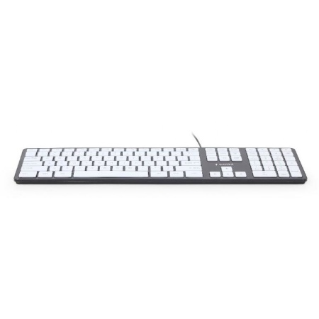 KEYBOARD MULTIMEDIA USB ENG/CHOCOL. KB-MCH-02-BKW GEMBIRD - Image 2