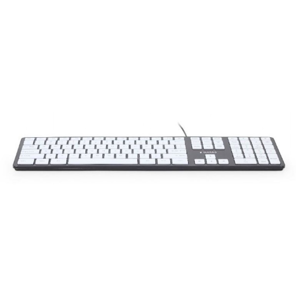 KEYBOARD MULTIMEDIA USB ENG/CHOCOL. KB-MCH-02-BKW GEMBIRD - Image 2