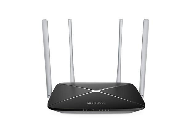 Wireless Router MERCUSYS AC12 Wireless Router 1167 Mbps LAN WAN ports 1 Number of antennas 4 AC12 - Image 2