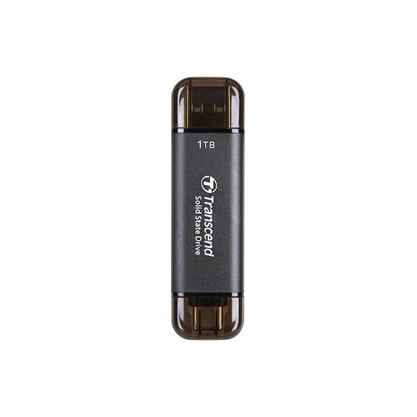 External SSD TRANSCEND ESD310C 1TB USB-C USB 3D NAND Write speed 950 MBytes/sec Read speed 1050 MBytes/sec TS1TESD310C