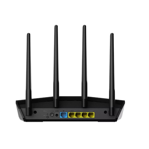 Wireless Router ASUS Wireless Router Mesh Wi-Fi 5 Wi-Fi 6 IEEE 802.11a/b/g IEEE 802.11n 1 WAN 4x10/100/1000M Number of antennas 4 RT-AX57 - Image 2