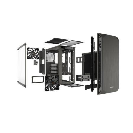 Case BE QUIET Pure Base 500 Window Gray MidiTower Not included ATX MicroATX MiniITX Colour Grey BGW36 - Image 3
