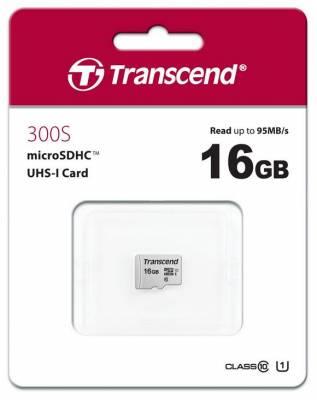 MEMORY MICRO SDHC 16GB UHS-I/CLASS10 TS16GUSD300S TRANSCEND - Image 2