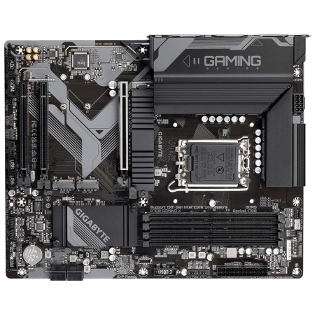 Mainboard GIGABYTE Intel B760 Express LGA1700 ATX Memory DDR5 Memory slots 4 2xPCI-Express 3.0 16x 1xPCI-Express 4.0 16x 3xM.2 1xHDMI 1xDisplayPort 5xUSB 2.0 2xUSB 3.2 1xUSB-C 1xRJ45 6xAudio port B760GAMINGX - Image 3