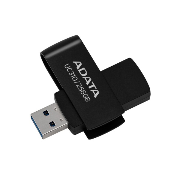 MEMORY DRIVE FLASH USB3.2 256G/BLACK UC310-256G-RBK ADATA - Image 2