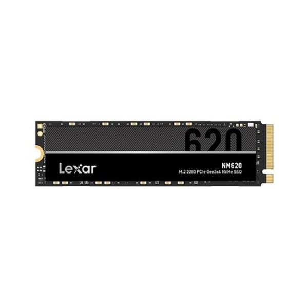 SSD LEXAR NM620 2TB M.2 PCIE NVMe 3D TLC Write speed 3000 MBytes/sec Read speed 3300 MBytes/sec MTBF 1500000 hours LNM620X002T-RNNNG