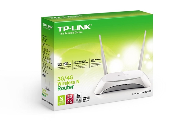 WRL 3G/4G ROUTER 10/100M/4PORT TL-MR3420 TP-LINK - Image 6