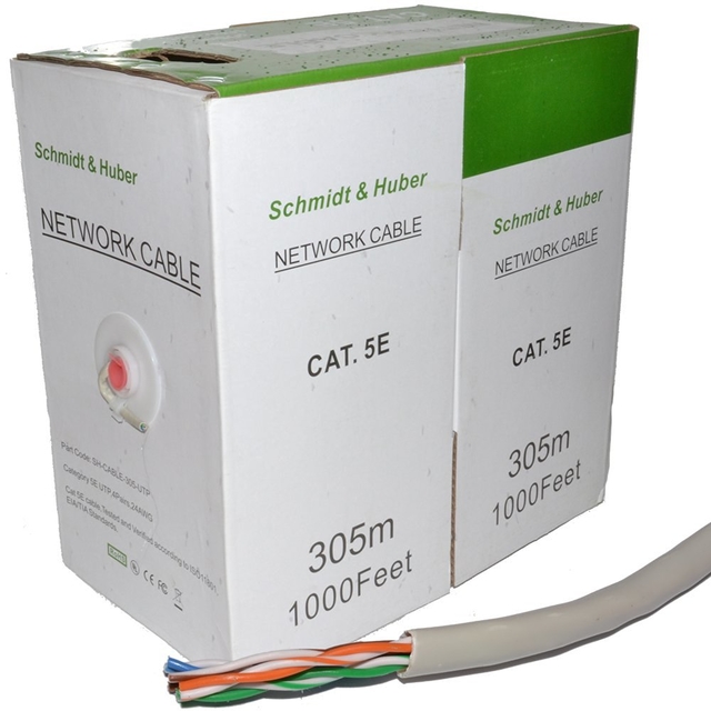 CABLE CAT5E UTP 305M GRAY/UPC-5004E-SOL GEMBIRD - Image 3