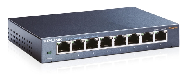 Switch TP-LINK 8x10Base-T / 100Base-TX / 1000Base-T TL-SG108 - Image 4