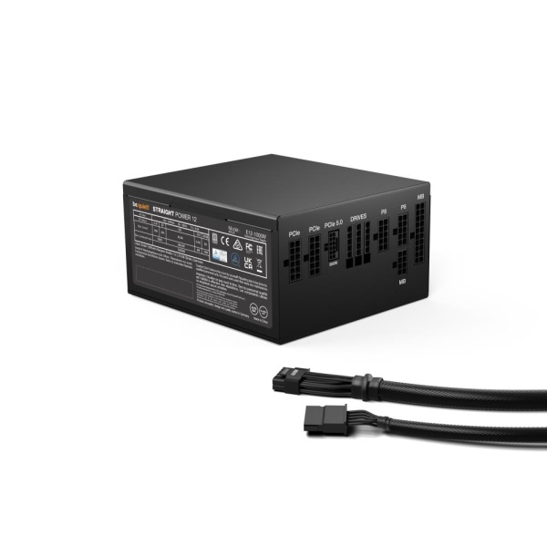 Power Supply BE QUIET 1000 Watts Peak Power 1070 Watts Efficiency 80 PLUS PLATINIUM PFC Active MTBF 10000 hours BN338 - Image 4