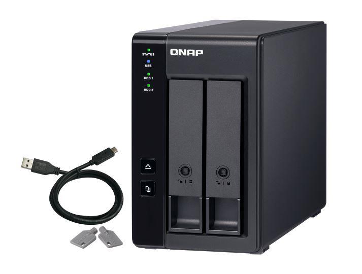 DAS ENCLOSURE 2BAY USB-C/TR-002 QNAP - Image 2