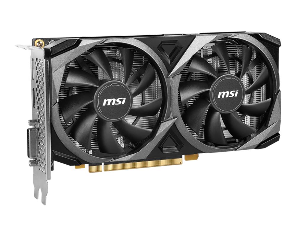 Graphics Card MSI NVIDIA GeForce RTX 3050 8 GB GDDR6 128 bit PCIE 4.0 8x Dual Slot Fansink 1xDVI-D 1xHDMI 1xDisplayPort RTX3050VEN2XXS8GOC - Image 3