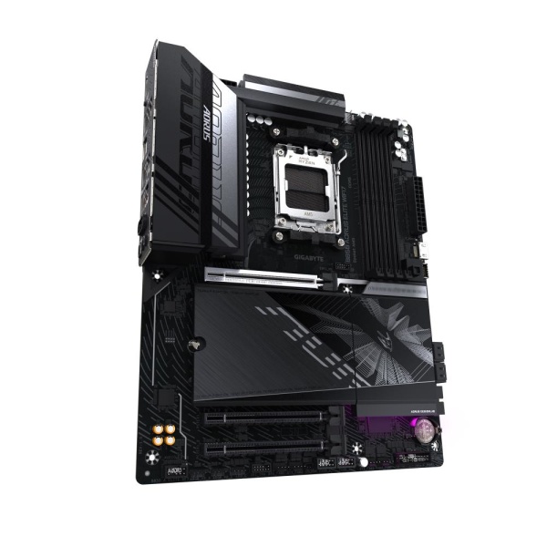 Mainboard GIGABYTE AMD B850 SAM5 ATX Memory DDR5 Memory slots 4 2xPCI-Express 3.0 16x 1xPCI-Express 5.0 16x 3xM.2 1xDisplayPort 4xUSB 2.0 7xUSB 3.2 1xUSB-C 1xOptical S/PDIF 1xRJ45 2xAudio port B850AELITEWF71.1 - Image 3