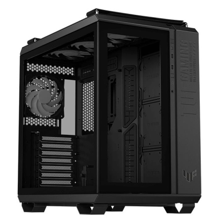 Case ASUS GT502 PLUS MidiTower Not included ATX MicroATX MiniITX Colour Black GT502PLUS/BLK/TG/TUFGAM
