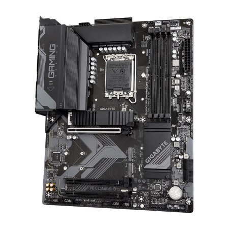Mainboard GIGABYTE Intel B760 Express LGA1700 ATX Memory DDR5 Memory slots 4 2xPCI-Express 3.0 16x 1xPCI-Express 4.0 16x 3xM.2 1xHDMI 1xDisplayPort 5xUSB 2.0 2xUSB 3.2 1xUSB-C 1xRJ45 6xAudio port B760GAMINGXAX1.2 - Image 2