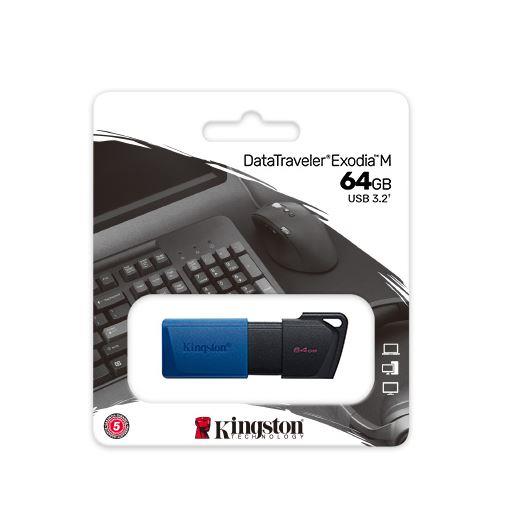 MEMORY DRIVE FLASH USB3.2/64GB DTXM/64GB KINGSTON - Image 4