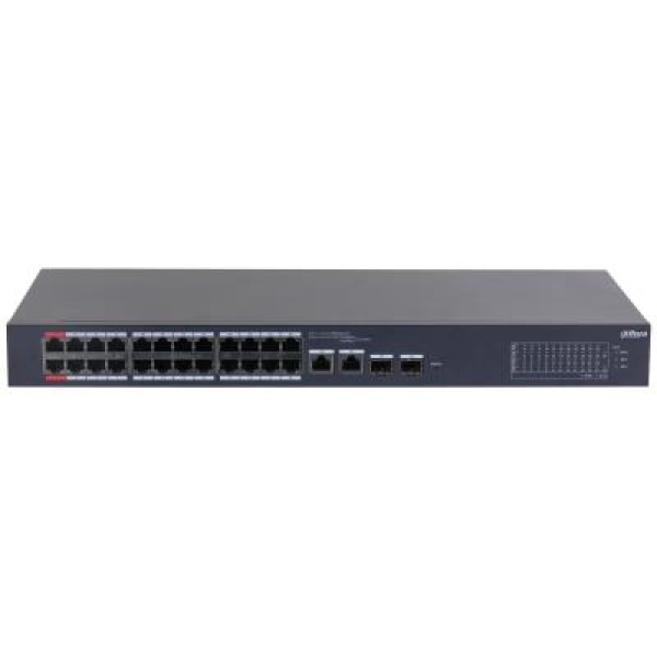 Switch DAHUA CS4226-24ET-240 Desktop/pedestal Rack 1U 24x10Base-T / 100Base-TX 2x10/100/1000BASE-T/SFP combo 2 26 PoE ports 24 240 Watts CS4226-24ET-240 - Image 6