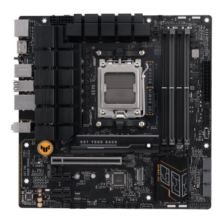 Mainboard ASUS AMD B650 SAM5 Micro-ATX Memory DDR5 Memory slots 4 2xPCI-Express 4.0 1x 1xPCI-Express 4.0 16x 2xM.2 1xHDMI 2xDisplayPort 4xUSB 2.0 2xUSB 3.2 2xUSB-C 1xRJ45 3xAudio port TUFGAMINGB650M-EWIFI - Image 2