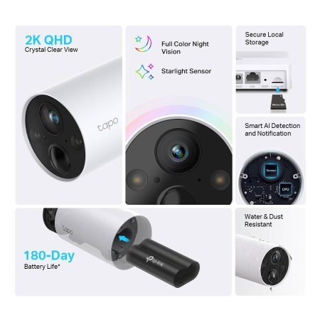 WRL CAMERA SMART H.264/TAPO C420S2 TP-LINK - Image 2