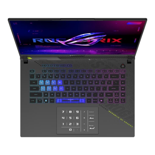 Notebook ASUS ROG Strix G16 (2025) G614FR-S5022W CPU  Ryzen 9 9955HX 2500 MHz 16" 2560x1600 RAM 16GB DDR5 5600 MHz SSD 1TB NVIDIA GeForce RTX 5070 Ti 12GB ENG Windows 11 Home 2.5 kg 90NR0NK8-M001X0 - Image 3