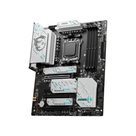 Mainboard MSI AMD X670 SAM5 ATX Memory DDR5 Memory slots 4 1xPCI-Express 1x 3xPCI-Express 16x 4xM.2 1xHDMI 1xDisplayPort 1xAudio-In 1xAudio-Out 1xMicrophone 4xUSB 2.0 6xUSB 3.2 1xUSB-C 1xRJ45 X670EGAMINGPLUSWIFI - Image 2