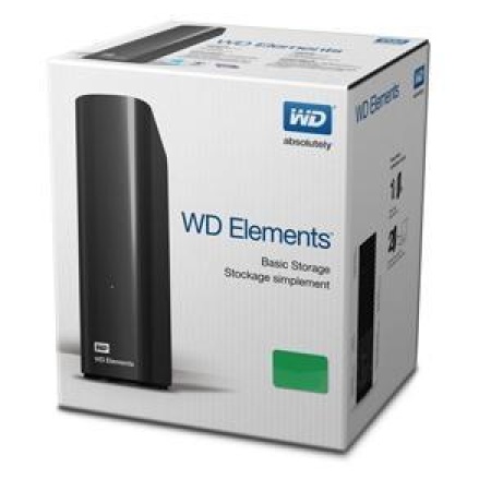 External HDD WESTERN DIGITAL Elements Desktop 6TB USB 3.0 Drives 1 Black WDBWLG0060HBK-EESN - Image 8