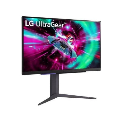 LCD Monitor LG 32GR93U-B 31.5" Gaming/4K Panel IPS 3840x2160 16:9 144Hz Matte 1 ms Pivot Height adjustable Tilt Colour Black / Grey 32GR93U-B - Image 3