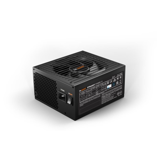 Power Supply BE QUIET 1000 Watts Peak Power 1070 Watts Efficiency 80 PLUS PLATINIUM PFC Active MTBF 10000 hours BN338 - Image 2