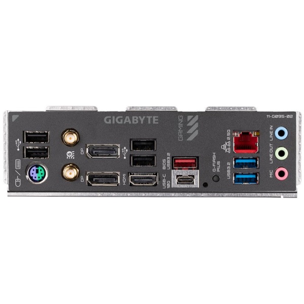 Mainboard GIGABYTE AMD B650 SAM5 Micro-ATX Memory DDR5 Memory slots 4 1xPCI-Express 3.0 1x 1xPCI-Express 4.0 16x 2xM.2 1xHDMI 2xDisplayPort 4xUSB 2.0 3xUSB 3.2 1xUSB-C 1xPS/2 1xRJ45 3xAudio port B650MGAMINGXAX1.3 - Image 4