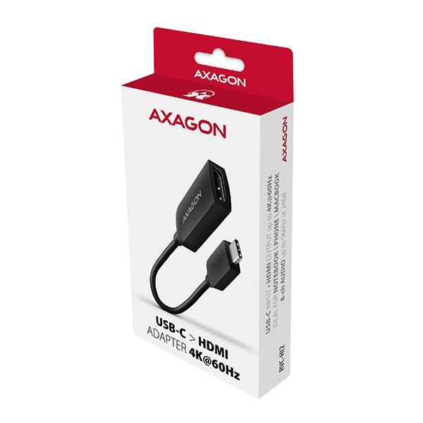 CABLE USB-C TO HDMI 0.25M/RVC-HI2M AXAGON - Image 2