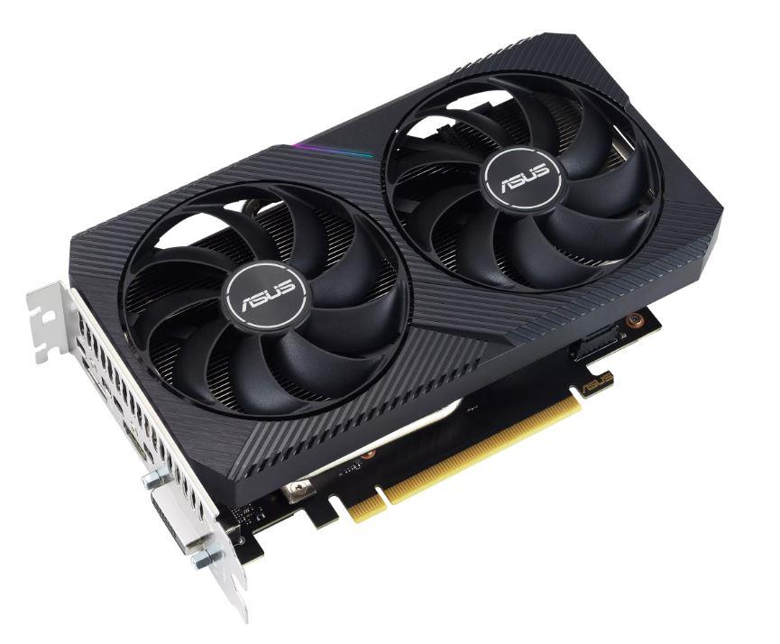 Graphics Card ASUS NVIDIA GeForce RTX 3050 8 GB GDDR6 128 bit PCIE 4.0 16x Dual Slot Fansink 1xDVI-D 1xHDMI 1xDisplayPort DUAL-RTX3050-O8G-V2 - Image 3