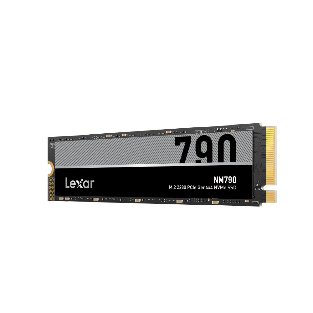 SSD LEXAR NM790 4TB M.2 PCIe Gen4 NVMe Write speed 6500 MBytes/sec Read speed 7400 MBytes/sec 2.45mm TBW 3000 TB MTBF 1500000 hours LNM790X004T-RNNNG - Image 2
