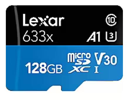 MEMORY MICRO SDXC 128GB UHS-I/W/A LMSBLPL128G-BNANG LEXAR - Image 2