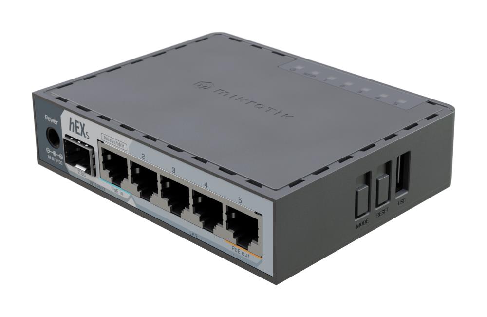 NET ROUTER/SWITCH 5PORT 1000M/HEX S E60IUGS MIKROTIK - Image 2