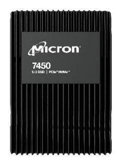 SSD MICRON SSD series 7450 MAX 1.6TB PCIE NVMe NAND flash technology TLC Write speed 1500 MBytes/sec Read speed 8000 MBytes/sec Form Factor U.3 TBW 8700 TB MTBF 200000 hours MTFDKCC1T6TFS-1BC1ZABYYR