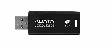 MEMORY DRIVE FLASH USB3.2 128G/BLACK UC320-128G-RBK/BK ADATA