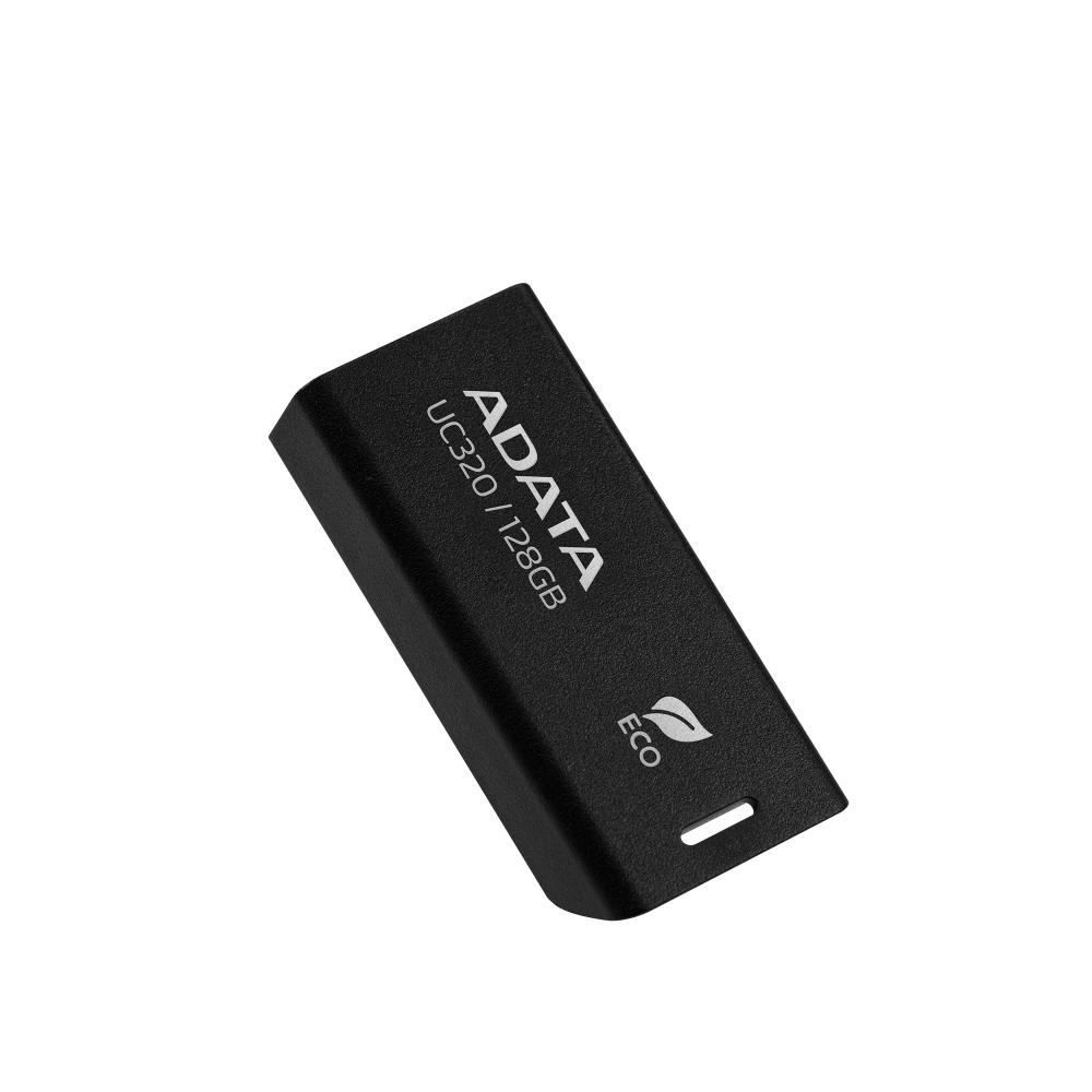 MEMORY DRIVE FLASH USB3.2 128G/BLACK UC320-128G-RBK/BK ADATA - Image 3