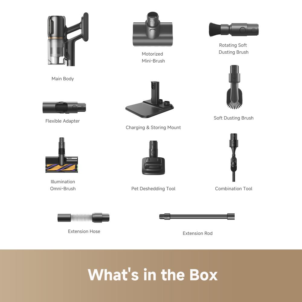 Vacuum Cleaner DREAME Z30 ULTRA Dry Stick vacuum Black Battery 2.2kg VZV78V - Image 7