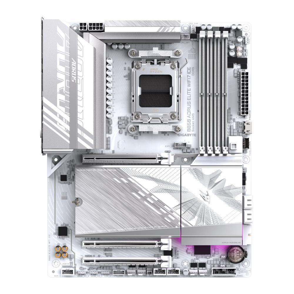 Mainboard GIGABYTE AMD B850 SAM5 ATX Memory DDR5 B850AELITEWF7ICE1.1 - Image 2