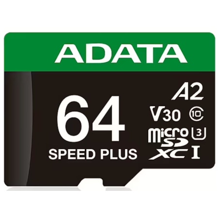 MEMORY MICRO SDXC 64GB UHS-I/UD64GUI3V30A2SP-RA1 ADATA