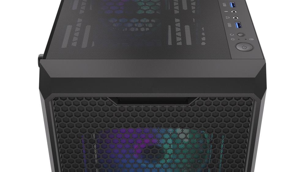 Case ENDORFY Regnum 400 ARGB MidiTower Case product features Transparent panel Not included ATX MicroATX MiniITX Colour Black EY2A009 - Image 6