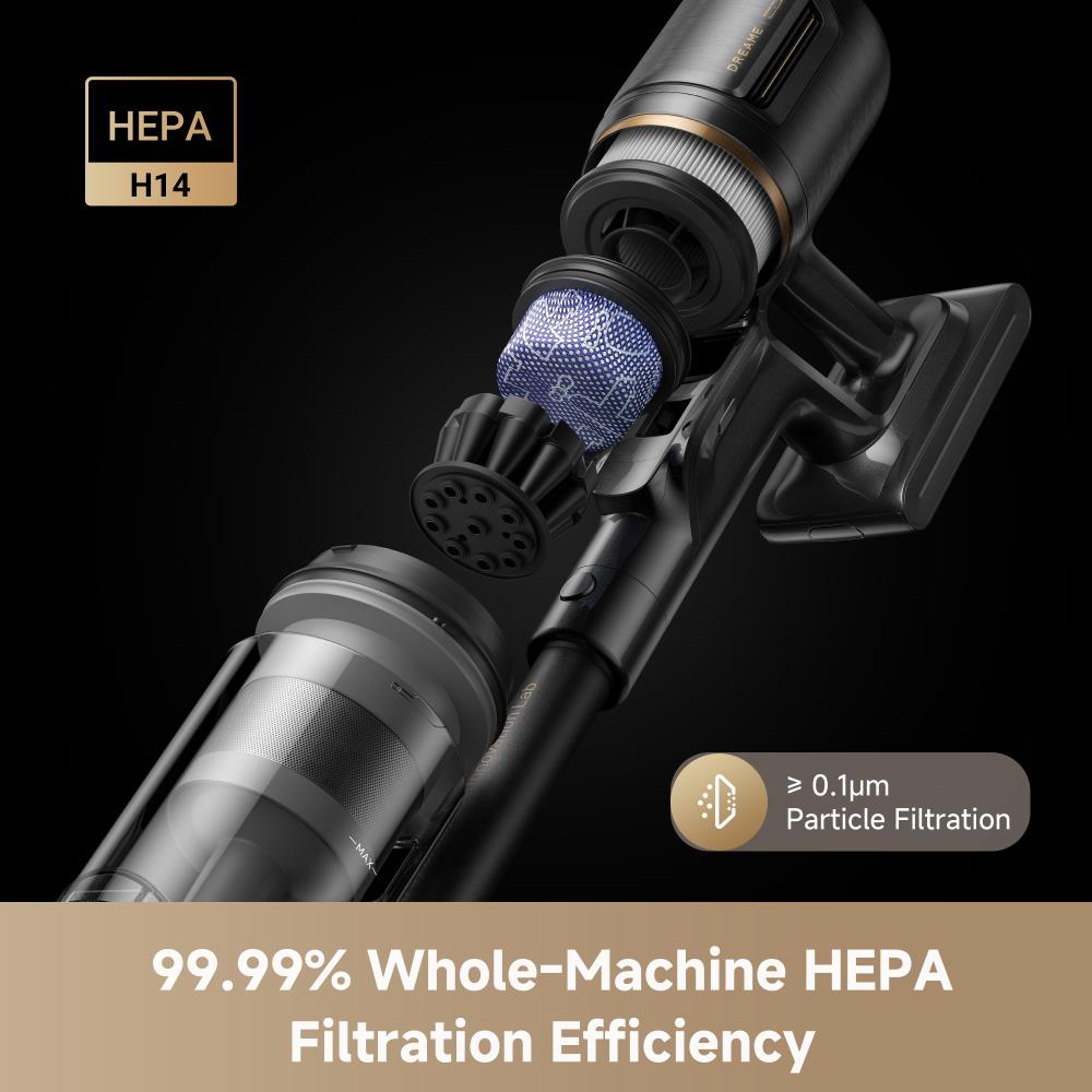 Vacuum Cleaner DREAME Z30 ULTRA Dry Stick vacuum Black Battery 2.2kg VZV78V - Image 4