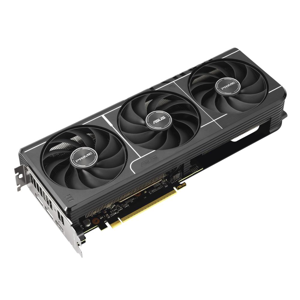 Graphics Card ASUS AMD Radeon RX 9060 XT 16 GB GDDR6 128 bit PCIE 5.0 16x Triple slot Fansink 1xHDMI 2xDisplayPort PRIME-RX9060XT-O16G - Image 5