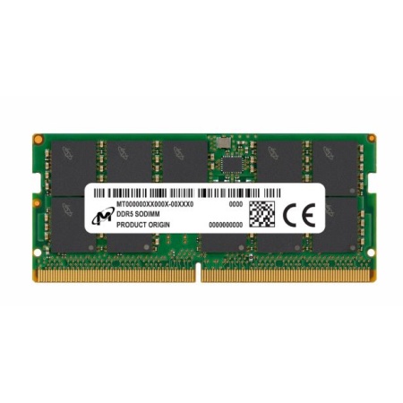 Server Memory Module MICRON DDR5 16GB ECC 5600 MHz CL 46 1.1 V MTC10C1084S1TC56BR