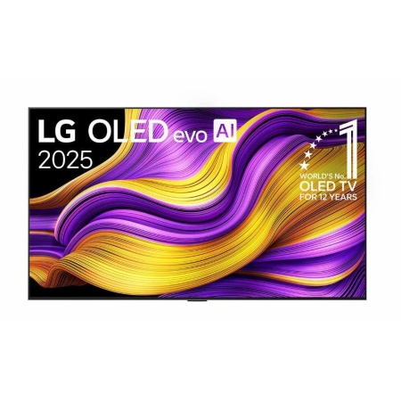 TV Set LG 65" OLED/4K/Smart 3840x2160 webOS Black OLED65G53LS