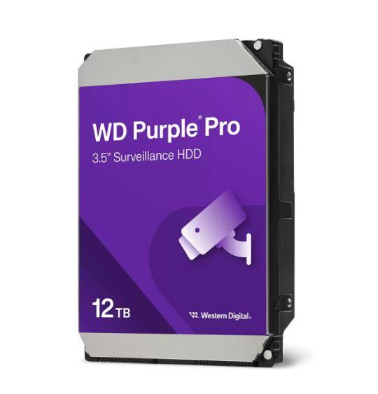 HDD WESTERN DIGITAL Purple Pro 12TB 512 MB 7200 rpm 3,5" WD122PURP